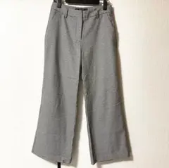 ZARA BASIC 千鳥柄 グレンチェック ワイドパンツ XS 24