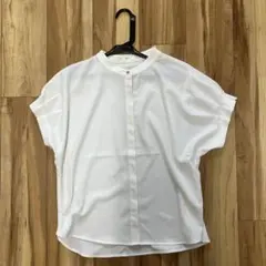 【美品】honeys GLACIER 半袖　白　ブラウス