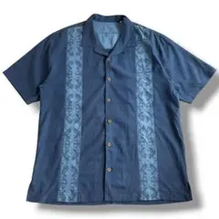 LANDS´ END ランズエンド キューバシャツ 綿100％ - メルカリ