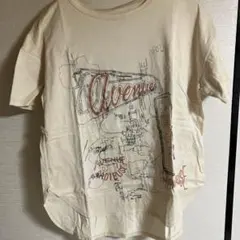 セモアージュ プリント 半袖Tシャツ アイボリーのサムネイル