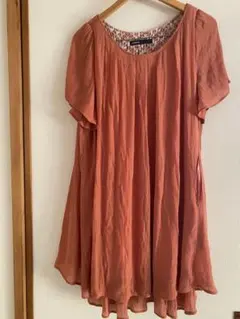 AS KNOW AS アズノウアズ　ワンピース　チュニック　フリーサイズ