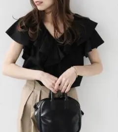 JOURNAL STANDARD relume タックフリルプルオーバー 黒 - メルカリ