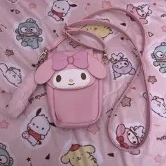 マイメロ スマホショルダー