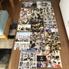 SEVENTEEN セブチ 大量ポスター&ステッカー デビュー当時のレア