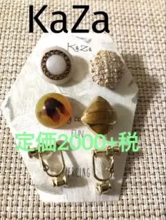 KaZa ゴールド イヤリングセット 定価2000円KBP405D77のサムネイル