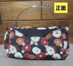 ハンドメイドがま口バッグ