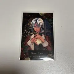 悪魔執事と黒い猫 クリスマスチェキ風カード ミヤジ