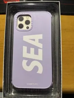 CASETiFY SEAロゴ iPhone12pro用ケース