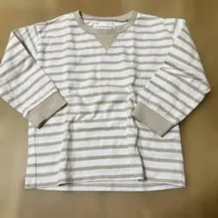 mamaraku ボーダー 長袖Tシャツ カットソー