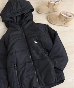 POLOCHAMPS 裏フリース中綿マウンテンジャケット KIDS