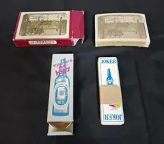 ◆歌川広重東海道五十三次カード＆サントリービールトランプ 未使用品　帯付　レアのサムネイル