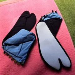 紳士物　地下足袋　紺色