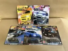 Fast & Furious ミニカー 3台➕2台セット