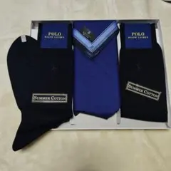 メンズハンカチソックス　＃メンズギフトセット