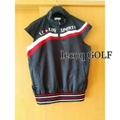 lecoq GOLF★ハーフジップベストレディース女性ゴルフ