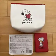 DHC スヌーピー ポーチ&ミラーセットのサムネイル