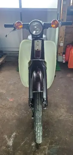 Papa様専用　レトロ　 HONDA　行灯カブ　C50　エンジン異音　ジャンク品のサムネイル