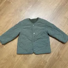 UNIQLO キルティングアウター 110サイズ オリーブグリーン