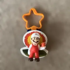 ファイアマリオ キーホルダー 星型フック