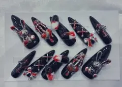 オーダーネイルチップ サブカル 地雷系 y2k