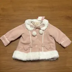 新品 バースデイ NINI LACK ピンク コート 90cm