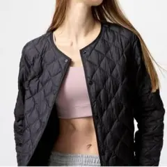 ユニクロ　パフテックキルティングジャケット ウォームパデッド