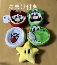 ☆新品☆ スーパーマリオ カラビナ付き　リュック型ミニポーチ　コインケース