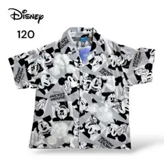 Disney ミッキーマウス 半袖アロハシャツ 120