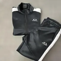 OAKLEY キッズ ジャージ 上下セット黒150