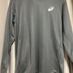 ASICS ブラック 長袖シャツ Sサイズ