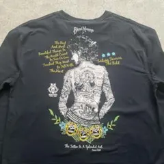 美品 Blood Message tattoo プリントロンT 長袖tシャツのサムネイル