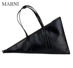 新品 MARNI PRISMA トライアングル クロスボディ レザーバッグ - メルカリ