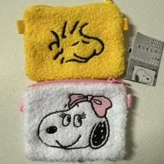 PEANUTS もふもふポーシェット ベル ウッドストック