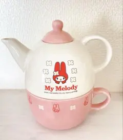 希少レア　マイメロディ　スタッキングマグ　ティーポット　2003 サンリオ 2025年最新】マイメロ ティーポットの人気アイテム - メルカリ