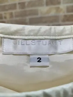 JILLSTUART プリーツスカート オフホワイト サイズ2