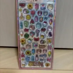 硬めシール　立体　ボンボン　3Dドロップ　平成女子　夏シール