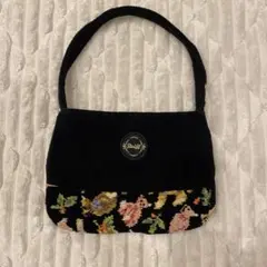 シュタイフ テディベア ミニハンドバッグ シェニール織