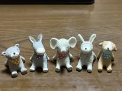 ノーティアニマルミニチュア 置物 5体セット