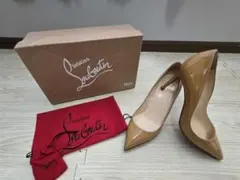 Christian Louboutin ベージュ ハイヒール