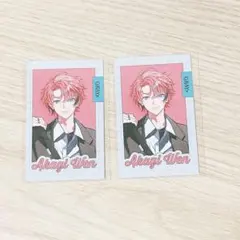 にじさんじ GRAY×ACCENTチェキ 赤城ウェン