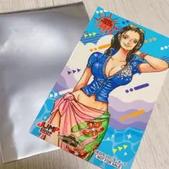 ワンピース　サマーフェア2025 麦わらストア特典　ステッカー　ロビン