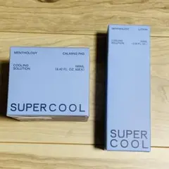 2点セット　スーパークールカーミングパッド 60枚 フェイスパック ローション