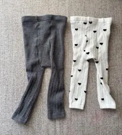 80センチ　子どもタイツ2種