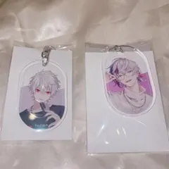にじネイル ランダム アクリルキーホルダー 葛葉 不破湊