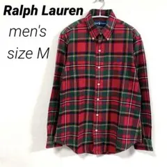 【Ralph Lauren 】美品☆カスタムフィット /チェック柄シャツ/M
