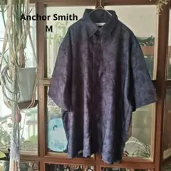 Anchor Smith ペイズリー柄半袖シャツ　Ｍのサムネイル
