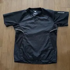 DESCENTE PROMADE 半袖プルオーバー ブラック Lのサムネイル