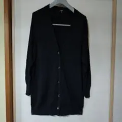 UNIQLO 黒 カーディガン Lサイズ