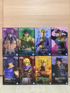 ジョジョの奇妙な冒険 Mometria フィギュア 全8種コンプ まとめ売り