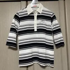 GREENCLUBS ポロシャツ ボーダー 七分袖 1サイズのサムネイル